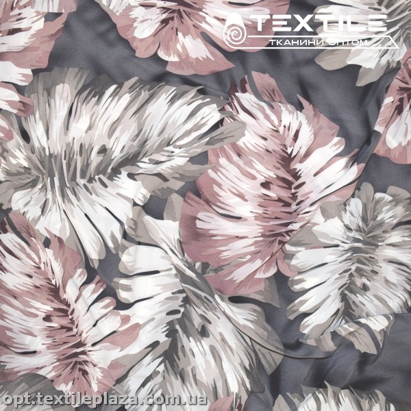 Супер софт листья 4077D6C1 бежевые, серый