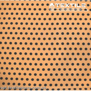 Супер софт горошек 4065D976C4 черный, золотисто-бежевый