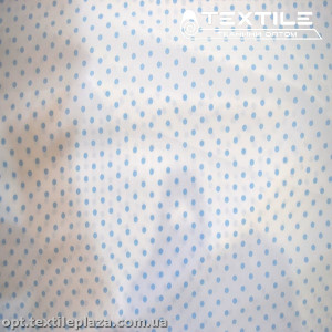 Супер софт горошек 3444D33C2 голубой, белый