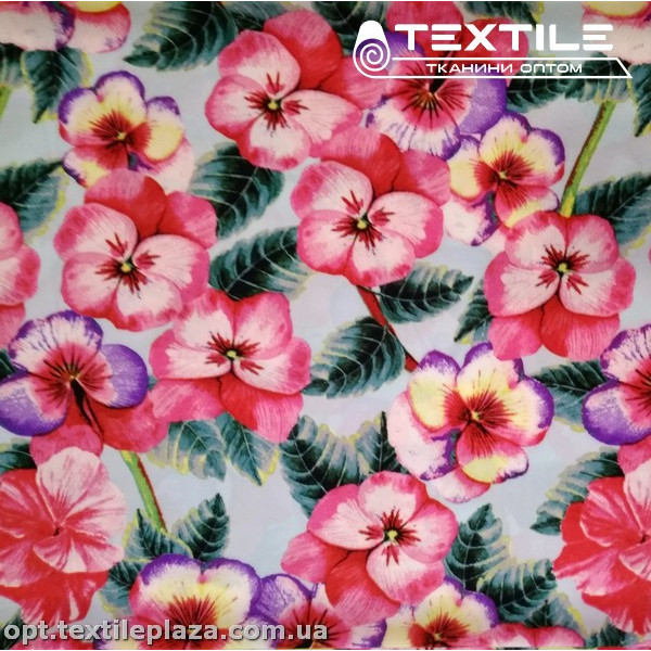 Супер софт цветы 4029D6C2 красные, голубой