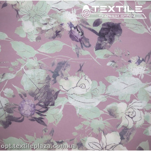 Супер софт цветы 3863D15C3 мятные, сиреневый