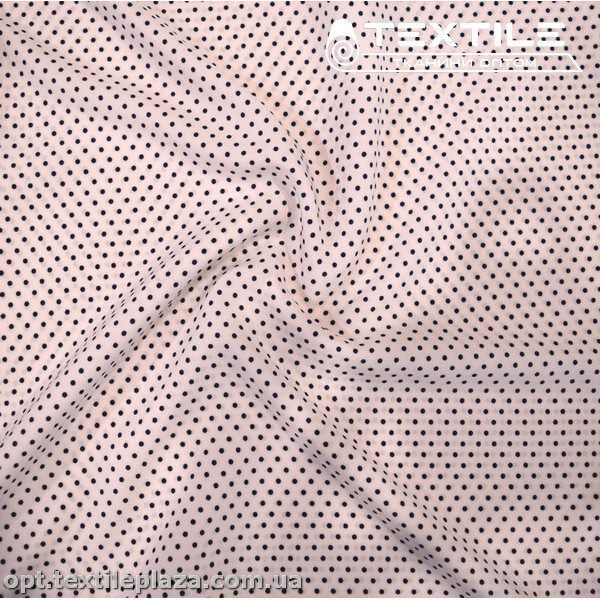 Супер софт горошек 4023D2C2 черный, светло-пудровый