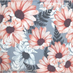 Супер софт цветы 3810D22C1 оранжевые, белый