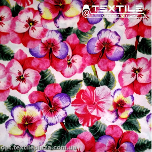 Супер софт цветы 4029D6C3 красные, молочный