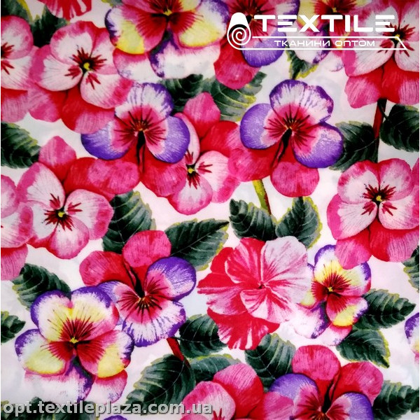 Супер софт цветы 4029D6C3 красные, молочный