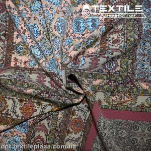 Супер софт абстракция 3800D16C2 лоскуты, розово-тауповый