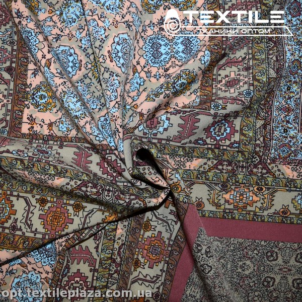 Супер софт абстракция 3800D16C2 лоскуты, розово-тауповый