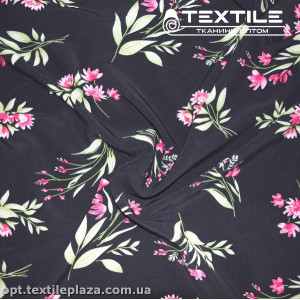 Супер софт цветы 4077D119C3 розовые, черный