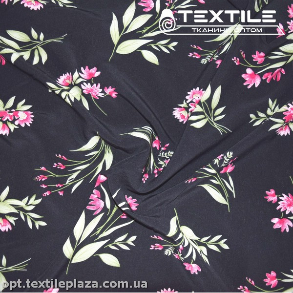 Супер софт цветы 4077D119C3 розовые, черный