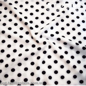 Супер софт горошек 3638D5C1 черный, белый