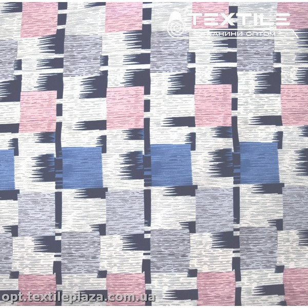 Супер софт клетка 4077D107C2 сине-розовый