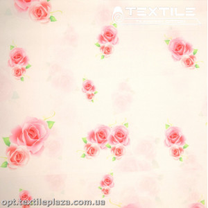 Супер софт цветы 3863D14C1 розовые, молочный