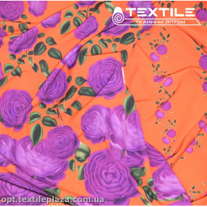 Супер софт цветы 4077D113C1 фиолетовые рапорт, оранжевый