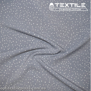 Супер софт горошек 4023D1C3 белый, серый