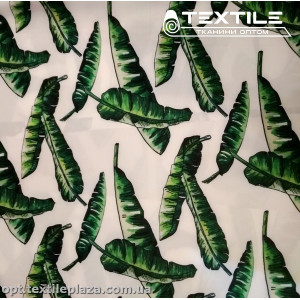 Супер софт листья 3810D32C1 зеленые, белый