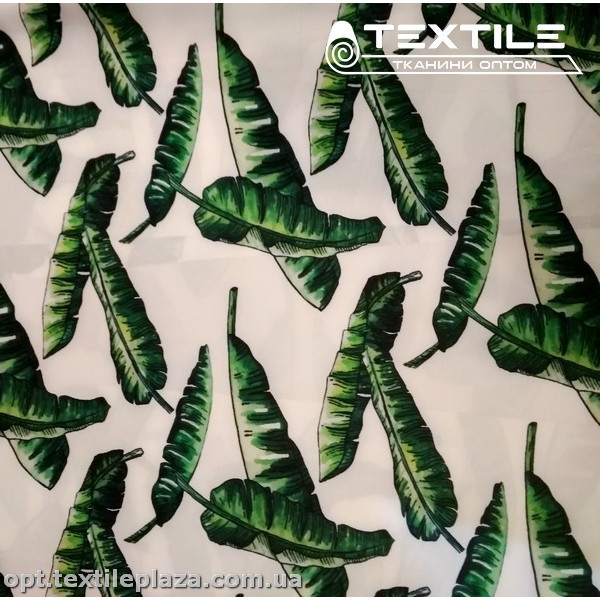 Супер софт листья 3810D32C1 зеленые, белый