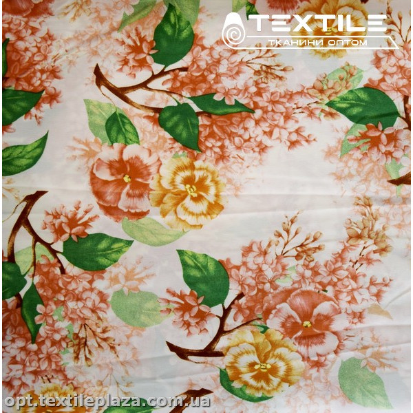 Супер софт цветы 3891D66C2 пудровые, белый