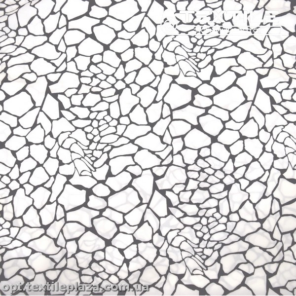 Супер софт абстракция 4077D34C2 осколки, черно-белый