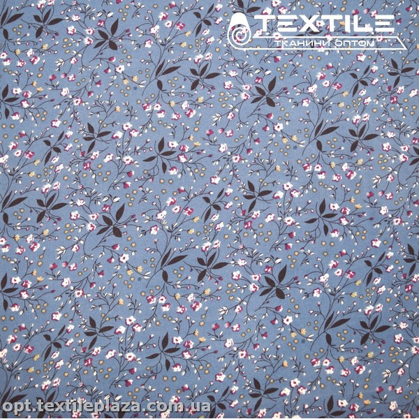 Супер софт цветы 4065D5C1 белые, сизый