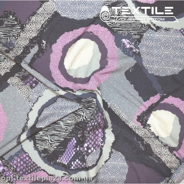 Супер софт абстракция 4077D9C1 круги, розово-сервый