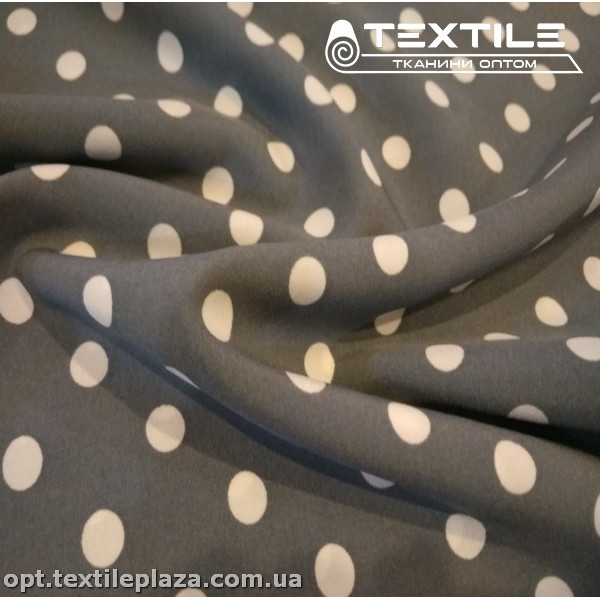 Супер софт горошек 3949D16C17 белый, серый