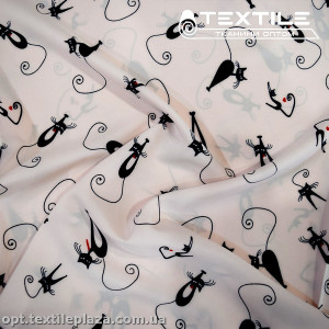 Супер софт абстракция 4101D1C2 кошки, розовый