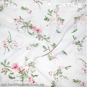 Супер софт цветы 4077D275C2 розовые, молочный