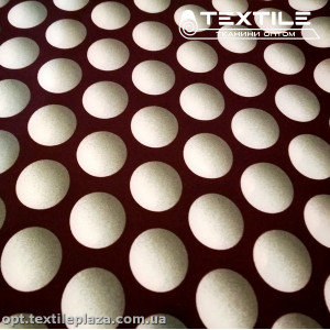 Супер софт горошек 3949D6C3 белый, бордовый