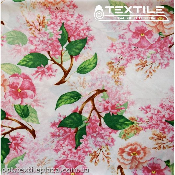 Супер софт цветы 3891D66C3 розовые, белый