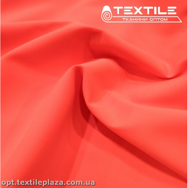 Супер софт однотонный 2360C11 неоново-коралловый