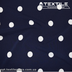 Супер софт горошек 4023D8C4 белый, темно-синий