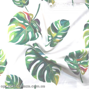 Супер софт листья 3810D29C1 зеленые, белый