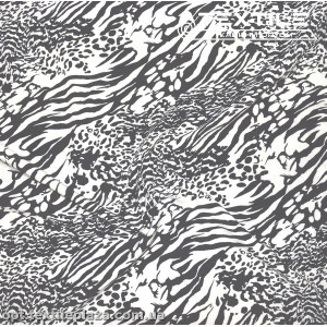 Супер софт абстракция 4077D23C1 зебра, черно-белый