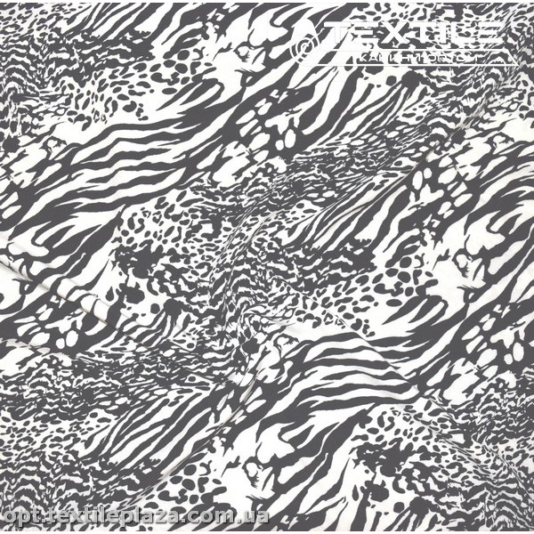 Супер софт абстракция 4077D23C1 зебра, черно-белый