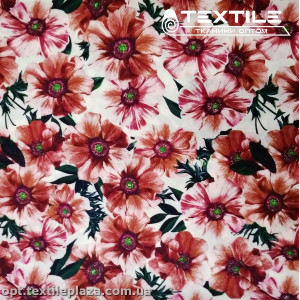 Супер софт цветы 4029D2C3 кирпичные, белый