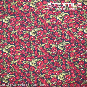 Супер софт цветы 4065D6C1 красные, черный