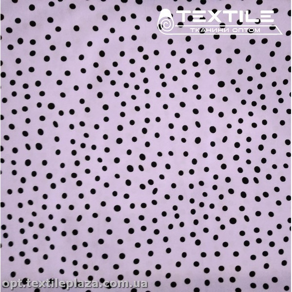 Супер софт горошек 4029D7C2 черный, сиреневый
