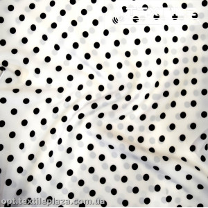 Супер софт горошек 4009D5C1 черный, белый