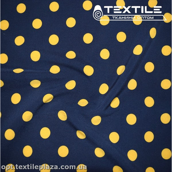 Супер софт горошек 4009D4C5 желтый, темно-синий