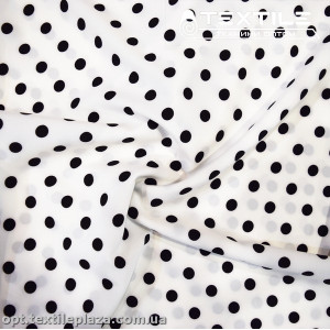 Супер софт горошек 4023D12C1 черный, молочный