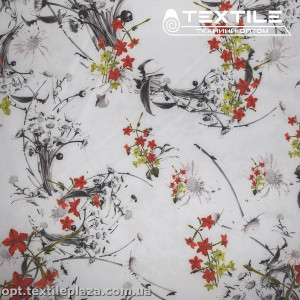 Супер софт цветы 3863D5C1 красные, серый