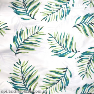 Супер софт листья 3810D7C1 зеленые, белый