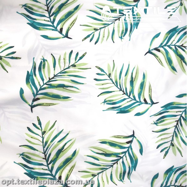 Супер софт листья 3810D7C1 зеленые, белый