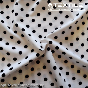 Супер софт горошек 3370D5C2 черный, белый