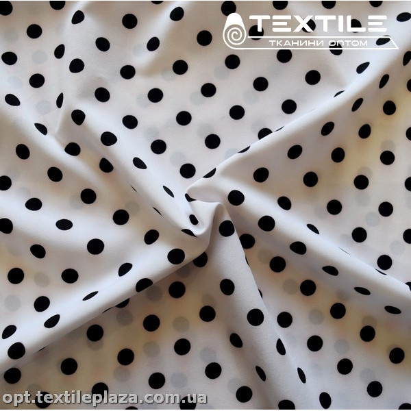 Супер софт горошек 3370D5C2 черный, белый