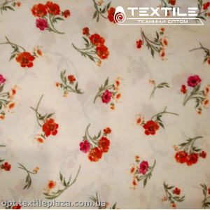 Супер софт цветы 3906D5C1 красные, белый
