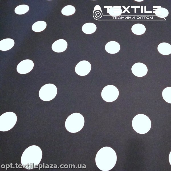 Супер софт горошек 3902D2C2 белый, темно-синий