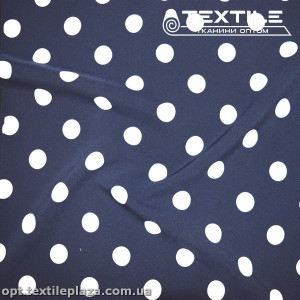 Супер софт горошек 4009D4C6 белый, темно-синий