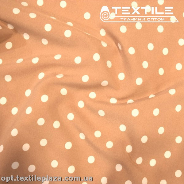 Супер софт горошек 4023D6C4 белый, пудровый