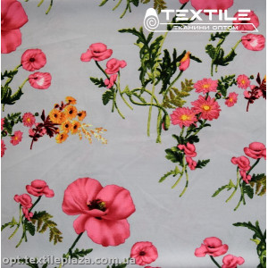 Супер софт цветы 3890D103C2 розовые, серый